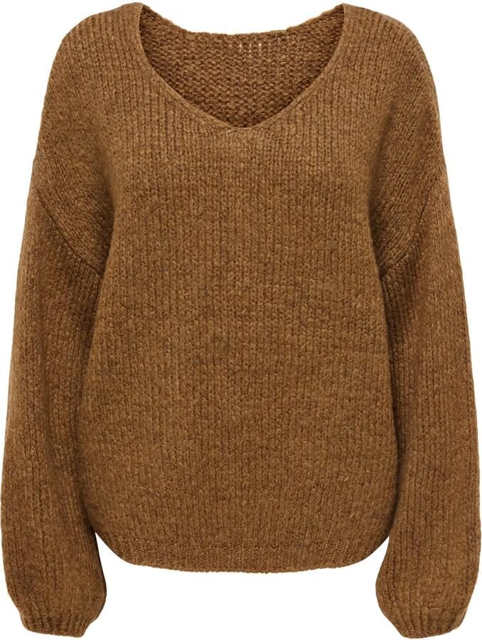JDY Dinea Reversible Knit Sweater Dames