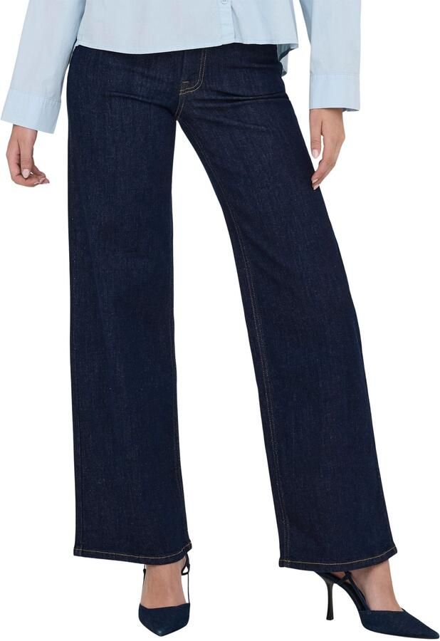 JDY High-waist jeans FELINA-FINA HW WIDE RINSE JNSDNM NOOS