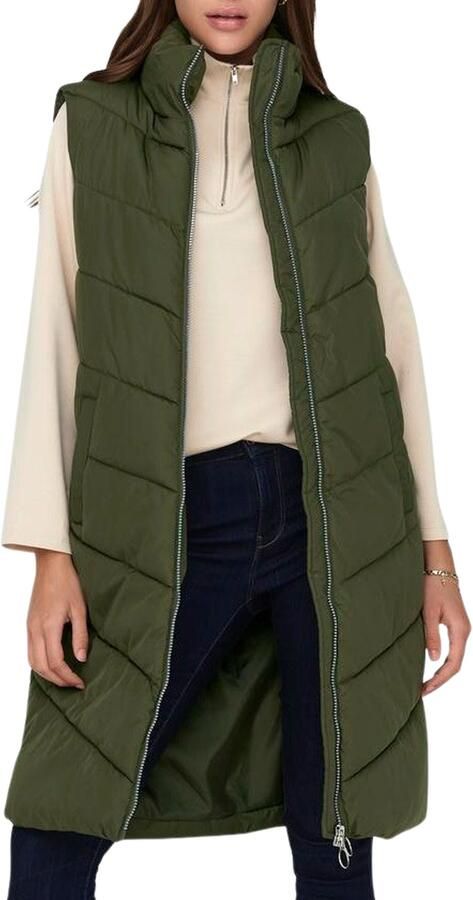 JDY Bodywarmer FINNO LONG PADDED WAISTCOAT NEW NOOS