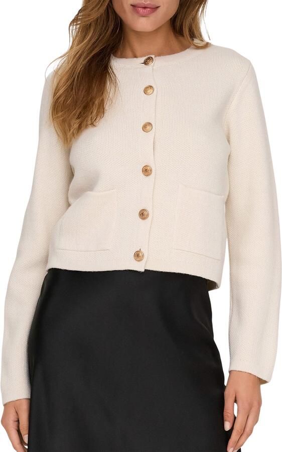 JDY Vest KIM L S ON BUTTON CARDIGAN KNT NOOS