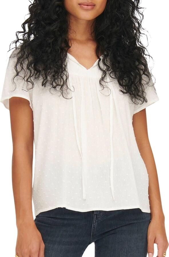 JDY Blouse met korte mouwen LIMA LIFE S S TOP WVN NOOS - Foto 8