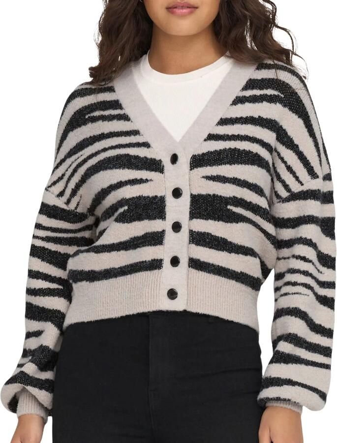 JDY Lorraine Animal Cardigan Vest Dames