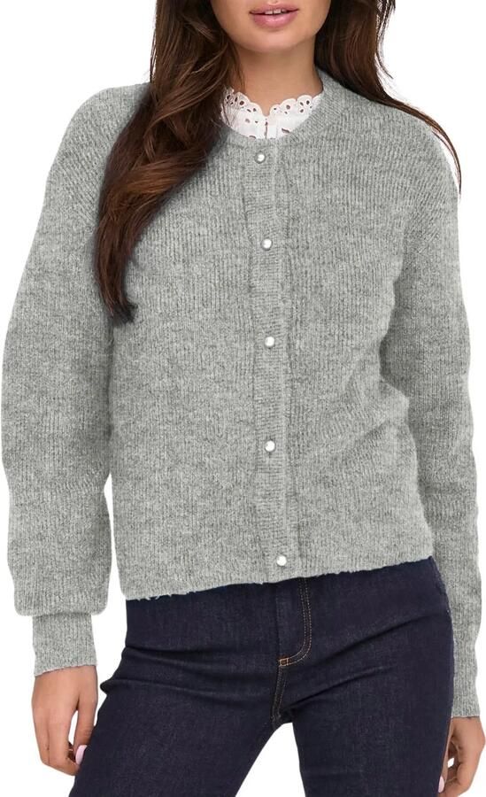 JDY Vest LUMI LIFE L S BUTTON CARDIGA KNT NOOS
