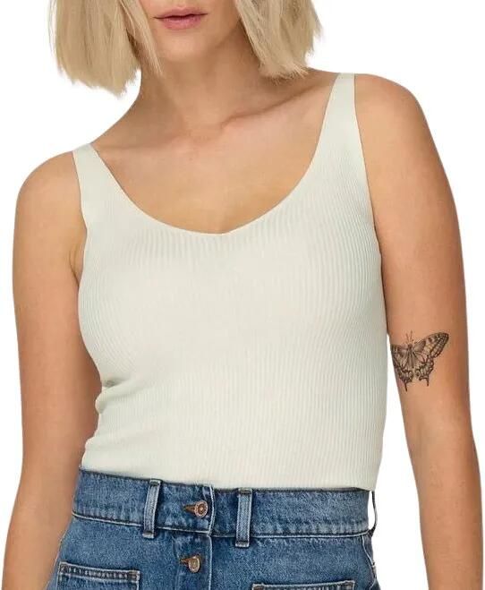 Jacqueline de Yong Lente Tank Top White Dames