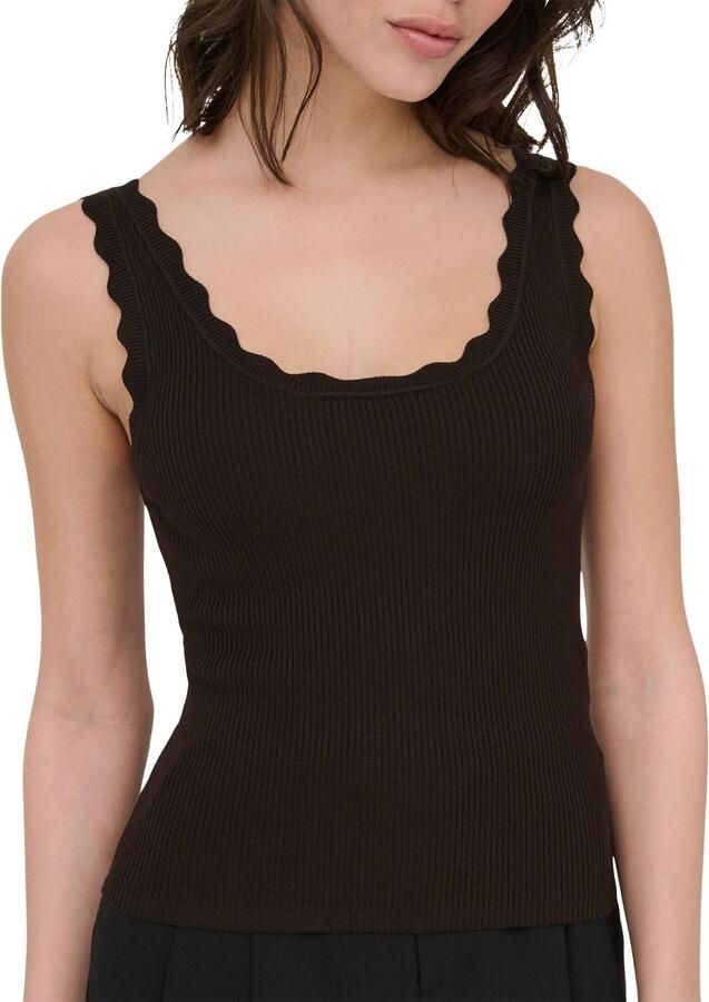 JDY Nanna Scallop Edge Top Dames
