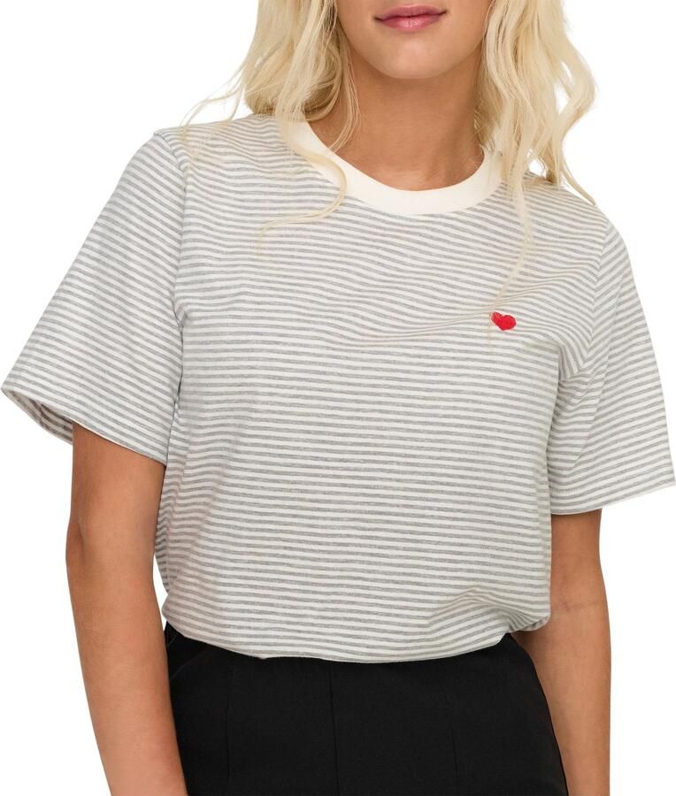 JDY Shirt met korte mouwen PISA S S PRINT TOP JRS NOOS