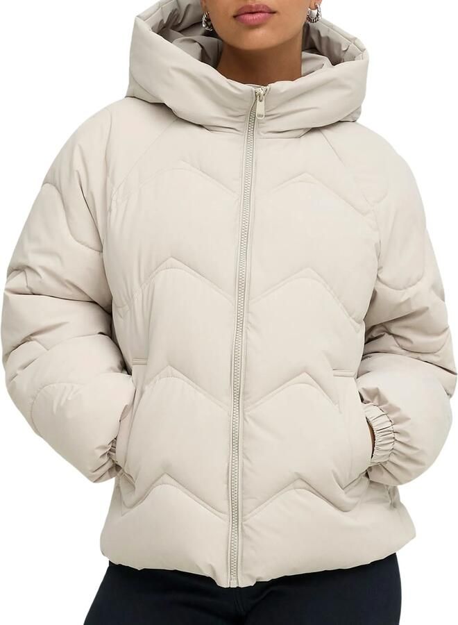 JDY Power Short Hooded Puffer Winterjas Dames