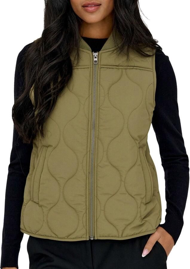 JDY Raya Quilt Short Bodywarmer Dames
