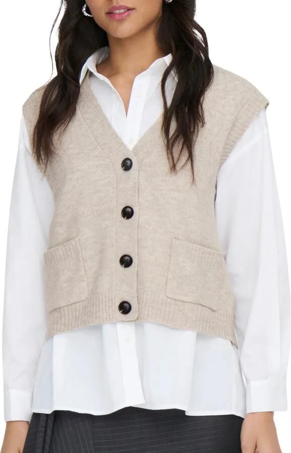 JDY Super Life V-neck Vest Dames