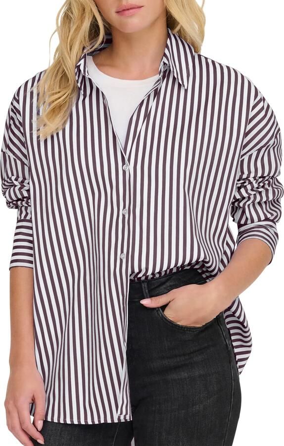 JDY Overhemdblouse VESPER L S LOOSE SHIRT WVN NOOS - Foto 10