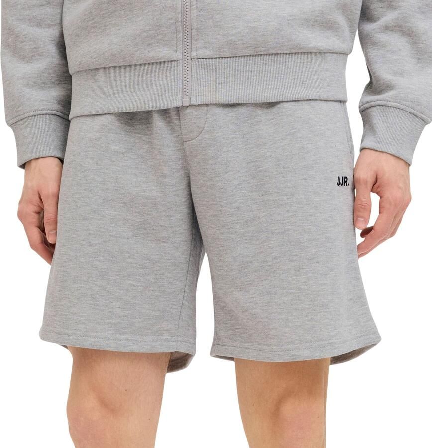 JJ REBEL JREBGORM regular sweatshort grijs - Foto 3