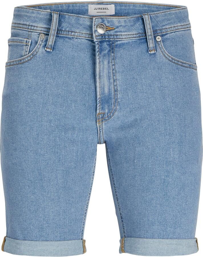 JJ REBEL JREBJOE JJCRAFT regular denim short blue denim - Foto 4
