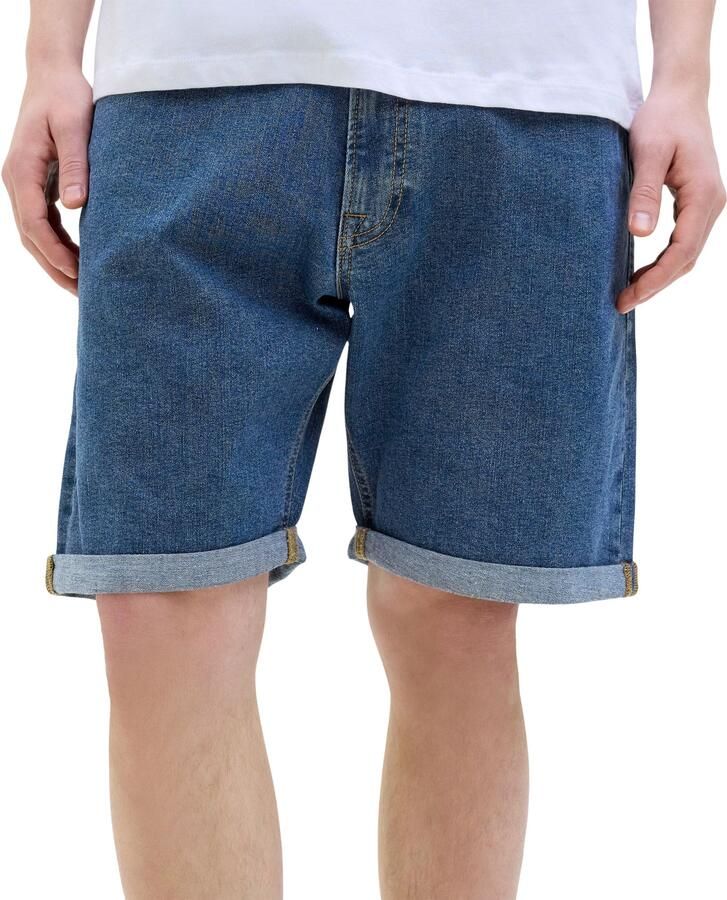 JJ REBEL JREBJOE JJCRAFT regular denim short blauw - Foto 3