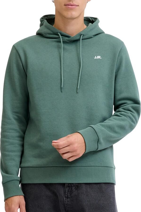 JJ REBEL Regular fit hoodie groen - Foto 4
