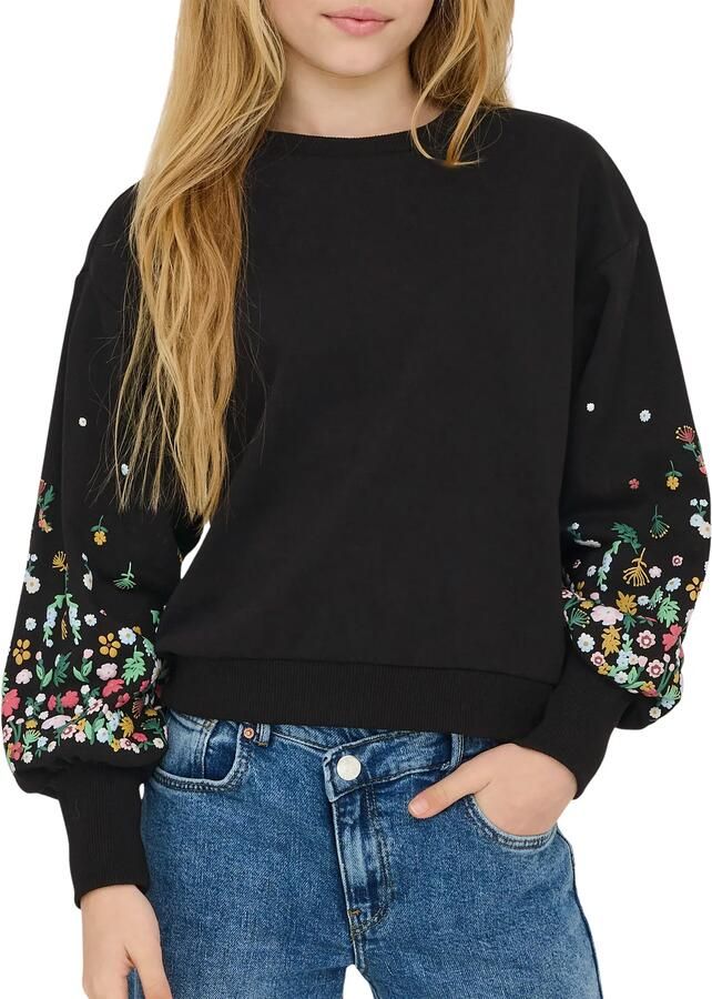 Kids Only Brooke Flower Sweater Meisjes - Foto 4