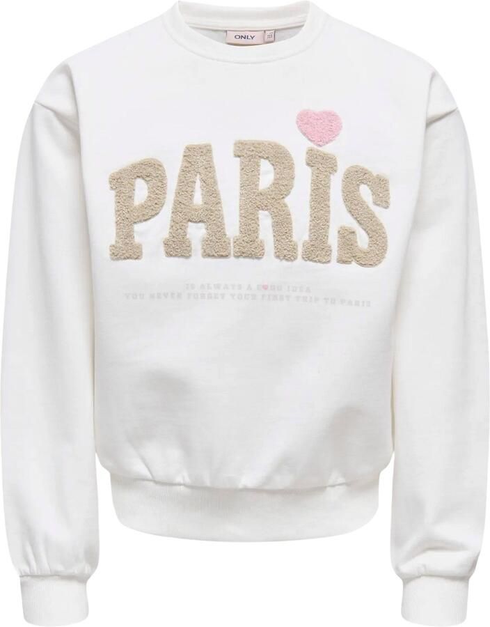 Kids Only Naomie Boxy Printed Sweater Meisjes