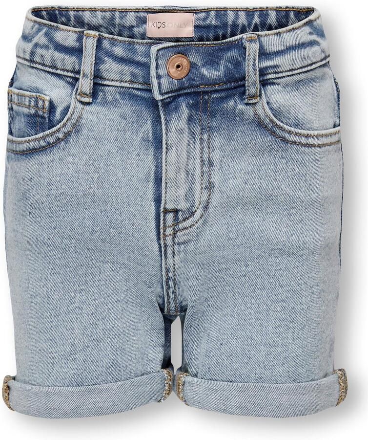 Only KIDS GIRL jeans short KONPHINE light denim short Blauw Meisjes Stretchdenim 116