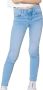 Only KIDS skinny jeans KONROYAL met biologisch katoen light denim Blauw 164 - Thumbnail 2