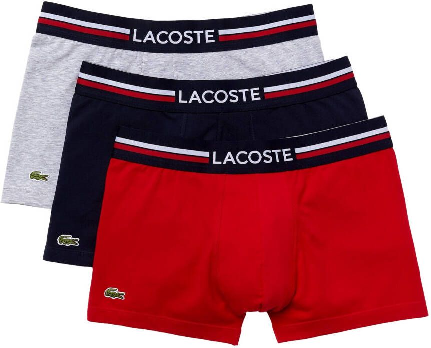 Lacoste Casual Short Boxershorts Heren (3-pack)