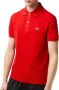 Lacoste Slim fit poloshirt van katoen met labelpatch - Thumbnail 3