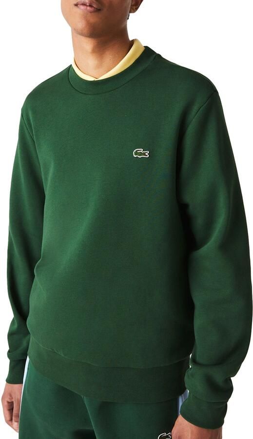 Lacoste Comfortabele Crewneck Sweatshirt voor Mannen Green Heren - Foto 3