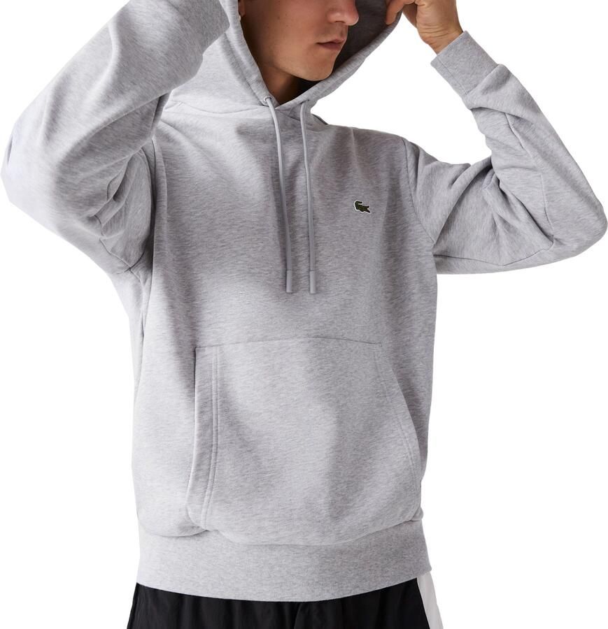 Lacoste Hoody Sweatshirt Hoodies Kleding silver chine maat: M beschikbare maaten:S M L XL XXL XS