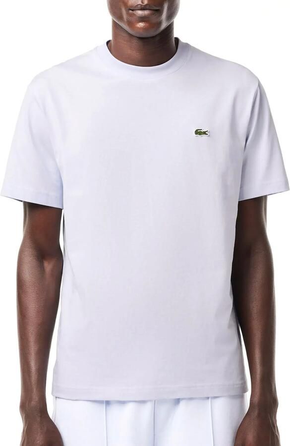 Lacoste Klassieke pasvorm Logo Geborduurd T-shirt Blue Heren - Foto 9