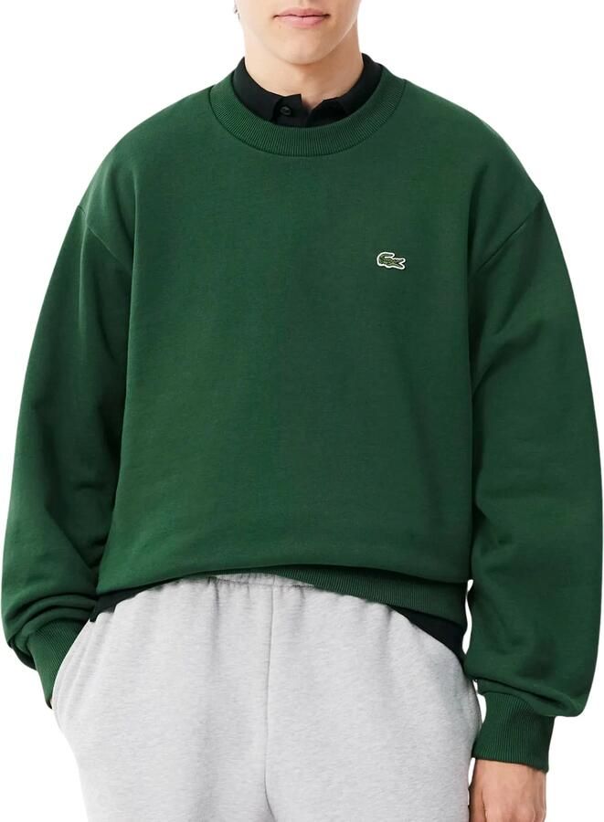 Lacoste Cotton Fleece Sweater Heren