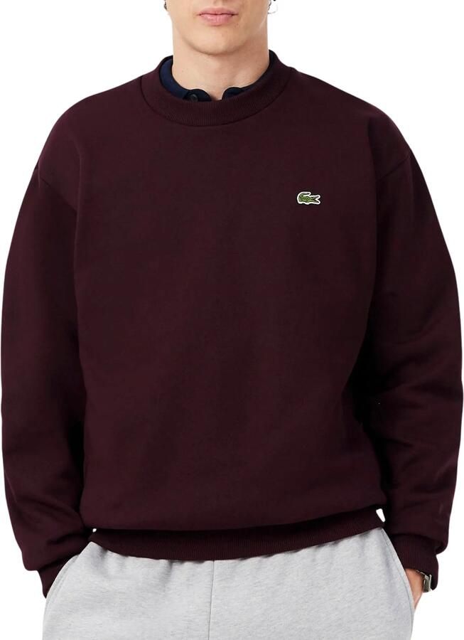 Lacoste klassiek fit sweatshirt van katoenmix - Foto 4