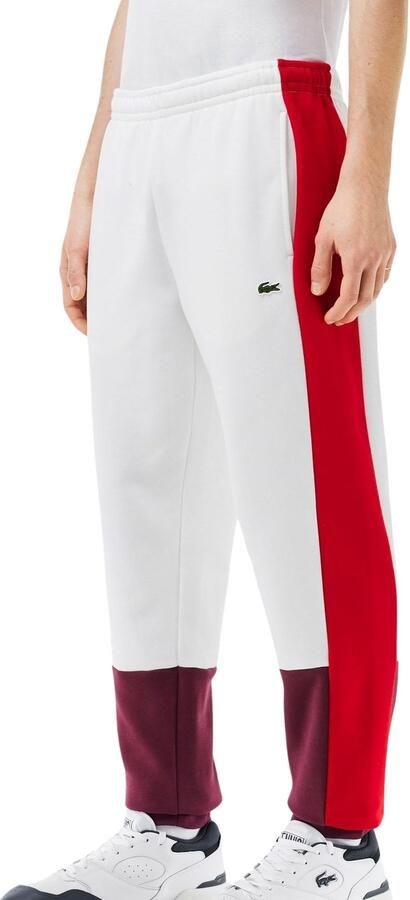Lacoste Fleece Colorblock Joggingbroek Senior