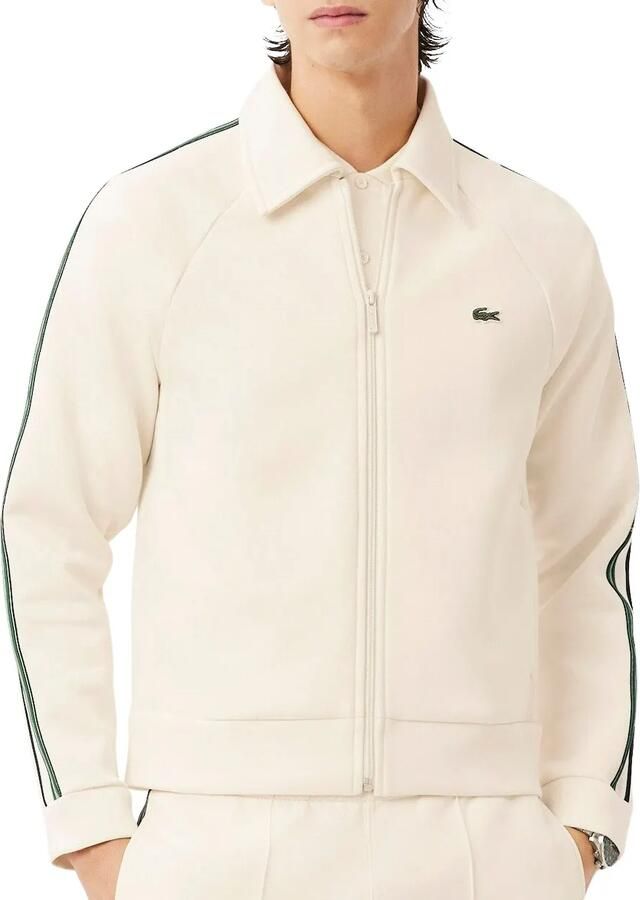 Lacoste Regular fit sweatjack van katoenmix