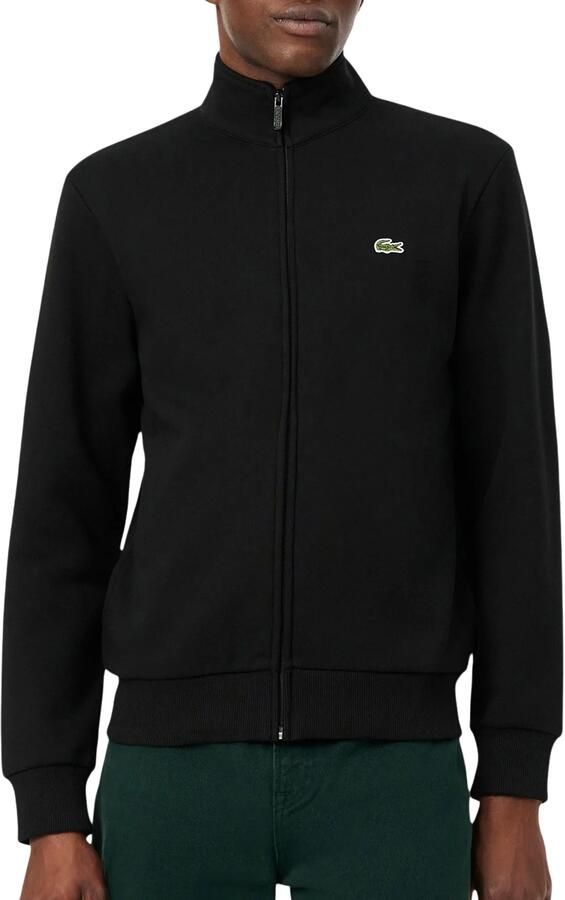 Lacoste Regular fit sweatjack van katoenmix