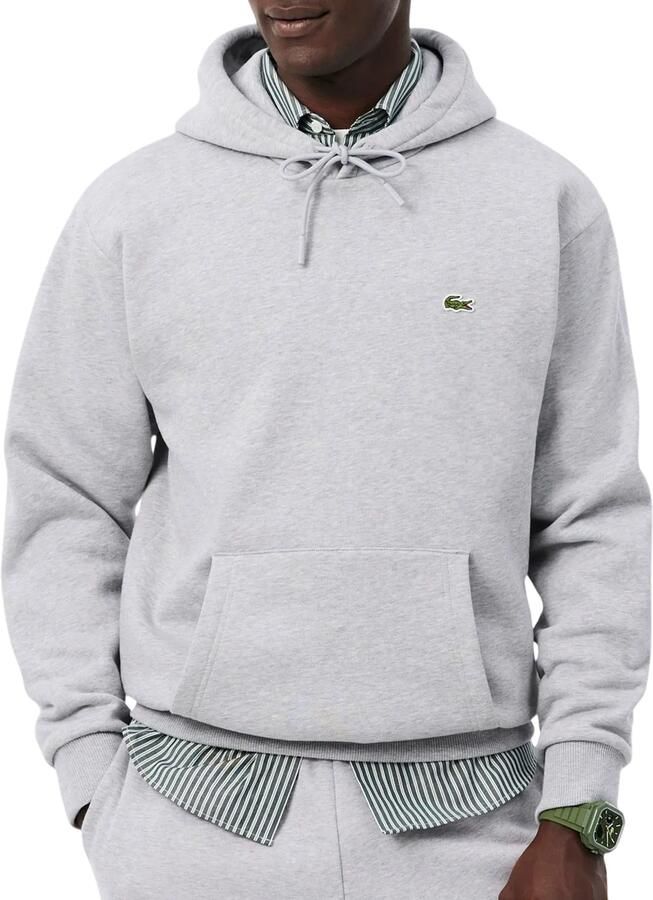 Lacoste relaxed fit hoodie van katoenmix - Foto 3