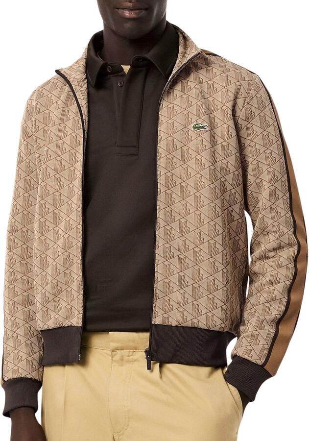 Lacoste Regular fit sweatjack met katoen