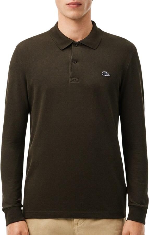 Lacoste Regular Fit Longsleeve Polo Heren
