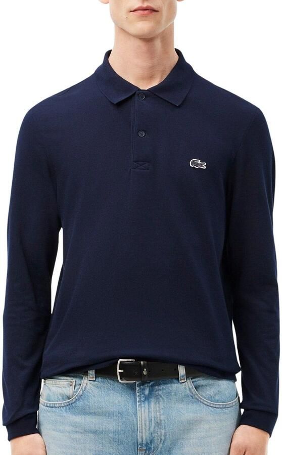 Lacoste Regular Fit Longsleeve Polo Heren
