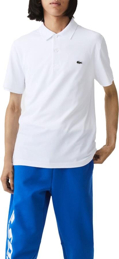 Lacoste Klassiek Heren Polo Shirt met Regular Fit Wit Heren - Foto 5