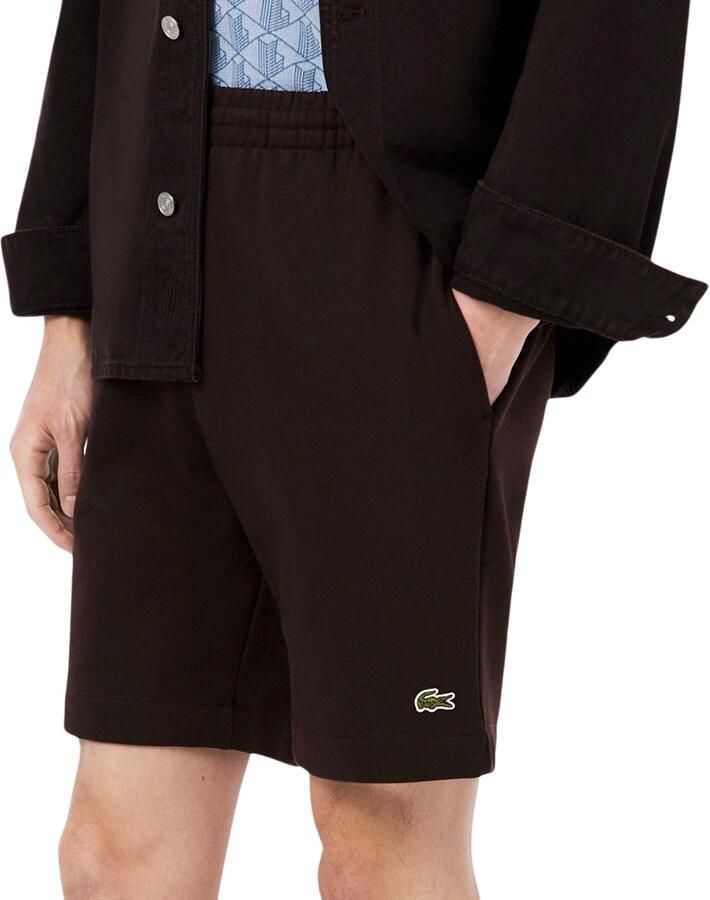 Lacoste Regular fit sweatshort van katoenmix