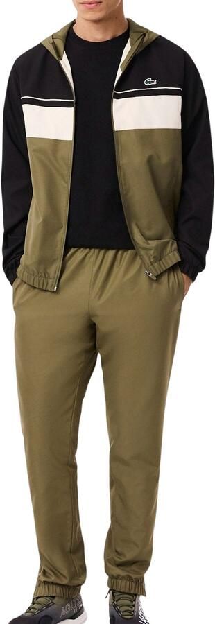 Lacoste Sport Colorblock Hooded Trainingspak Heren