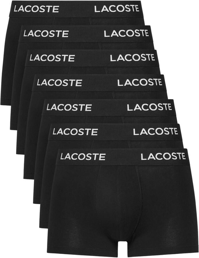 Lacoste Stretchcotton Trunk Boxershorts Heren (7-pack)