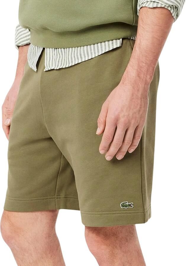Lacoste regular sweatshort groen