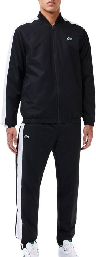 Lacoste Survetement Trainingspakken Heren black white-white maat: XXXL beschikbare maaten:S M L XL XXL XXXL