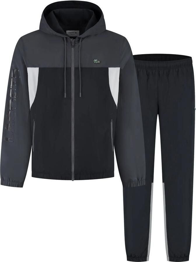 Lacoste Trainingsanzug Men Trainingspakken grijs Maat XL Kleding - Foto 4