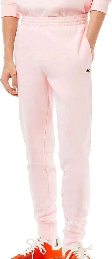 Lacoste Sportieve Roze Broek met Iconisch Logo Pink Heren