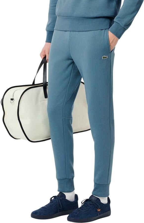 Lacoste Slim fit sweatpants met labelbadge