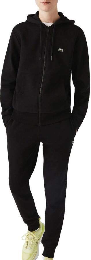 Lacoste Core Full Zip Hoodie Tracksuit Black- Heren Black - Foto 1