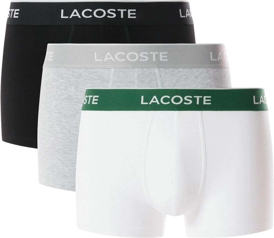 Lacoste Boxershort met elastische band in een set van 3 stuks