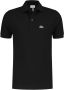 Lacoste polo met logo zwart Jongens Meisjes Katoen Polokraag Logo 176 - Thumbnail 1
