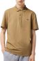 Lacoste Regular Fit Stretch Organisch Katoen Bruine Polo Brown Heren - Thumbnail 1