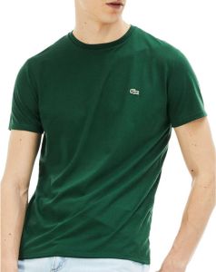 Lacoste Donkergroene T shirt 1ht1 Men's Tee shirt 1121